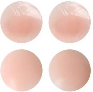 LIJIE Women's & Girls Reusable Premium Nipple Cover Adhesive Sticker Pasties Silicone Peel and Stick Bra Pads