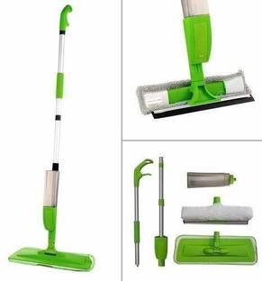 KESHAVART Spray Mop with Removable Washable Cleaning Pad and Water Spray Mechanism Microfibre Wet and Dry Brush