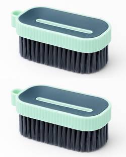 cleanex cloth cleaning brush plastic premium febric friendly soft bristle multipurpose Nylon Wet and Dry Brush