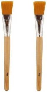 Kamz Beauty Profesional Face Pack and Facial Bleach Brush( pack of 2)