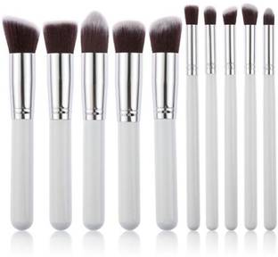 Yoana Professional Series Kabuki Makeup Brush Set (Pack of 10)