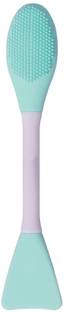 zemglam Silicone Face Scrubber Multipurpose, 2 in 1 Facial Cleansing Brush