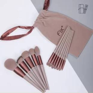 LARA KOSSLER Professional Makeup Brush Set - 13 Piece Makeup Brushes with Portable Pouch