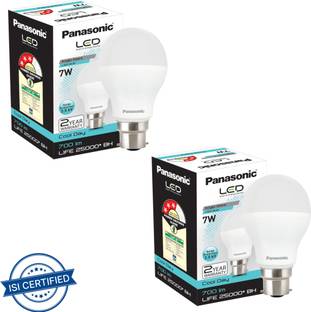 Panasonic 7 W Basic Round B22 LED Bulb