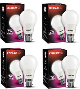 EVEREADY 7 W Basic Round B25 LED Bulb