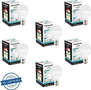 Panasonic 7 W Basic Round B22 LED Bulb