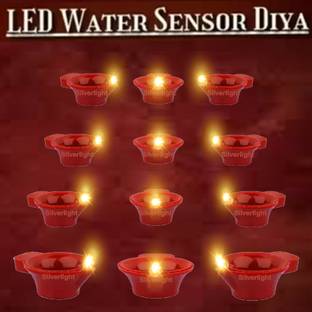 Kala Decorators LED Diya Artificial Diya Home Decoration Birthday Anniversary Festival Candle