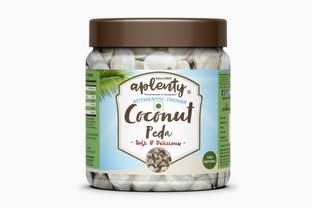APLENTY Coconut Peda | Kesari Badam Goli Soft & Chewy Nariyal Peda Pouch
