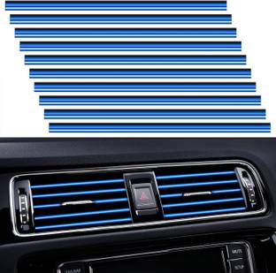 Everglow Car Air Conditioner Vent Outlet Trim Decoration Strip Car Beading Roll For Window Sill
