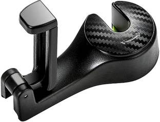 Genesis Black Upgraded Car Seat Hooks 360° Rotation Keep Your Car Organized Car Side Seat Catcher