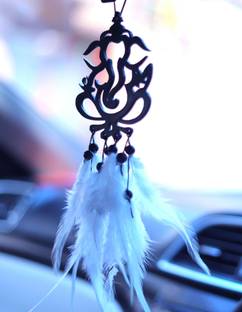 Mac enteprise MAC ENTERPRISE Car Hanging , Wall Hanging Ganesha Decorative Showpiece (Black) Car Hanging Ornament