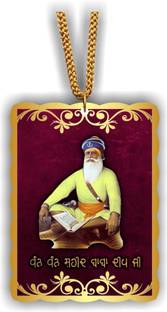 ART END Baba Deep Singh Ji Photo P69 idol accessories Car Hanging Ornament