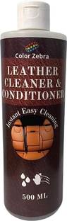 Color Zebra Leather Cleaner & Conditioner for Natural & Artificial Faux Leather (PU Rexsine) Vehicle Interior Cleaner