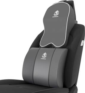 MRRON Black Memory Foam Car Pillow Cushion for Universal For Car