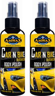 amwax Liquid Car Polish for Exterior, Metal Parts, Bumper