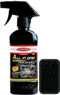 Sheeba Liquid Car Polish for Metal Parts, Bumper, Tyres, Headlight, Exterior