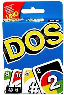 NVF TOYS DOS Card Game | The World's #2 Card Game , 108 DOS Cards for Kids & Adults