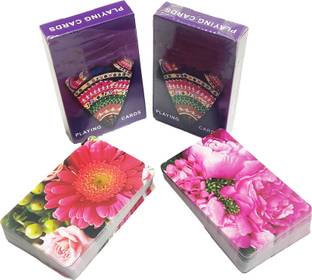Gift Collection Rangoli Playing Cards with 2 Set of Cards