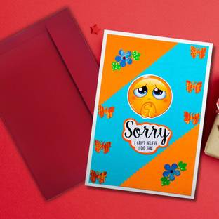 AanyaCentric So Sorry Handmade Greeting Card