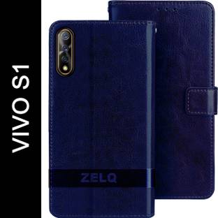 Zelq Flip Cover for Vivo S1