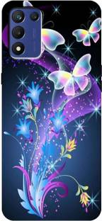 iprinto Back Cover for Realme 9 5G Speed Edition, Realme 9 5g SE butterfly Back Cover