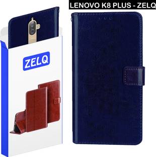 Zelq Flip Cover for Lenovo K8 Plus