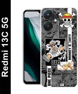 itrusto Back Cover for Redmi 13c 5G luffy anime, character Back Cover