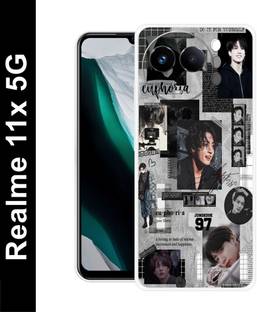 itrusto Back Cover for Realme 11x 5G, realme 11x 5G, RMX3785 BTS army, Jungkook Back Cover