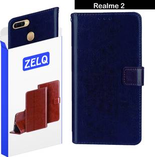 Zelq Flip Cover for Realme 2
