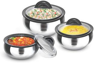 MILTON Clarion jr . Gift Set Pack of 3 Thermoware Casserole Set