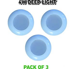 AP Source 4 WATT DEEP LED LIGHT Size 3 Inch (Small Size) PACK OF 3 Recessed Ceiling Light Ceiling Lamp