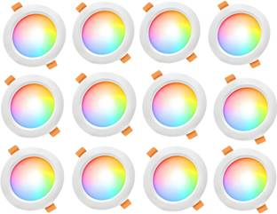 M.V.L 10 W Basic Round Plug & Play CFL Bulb