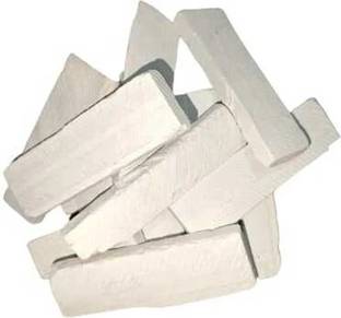 SUBHSAVITRI 1kg slate white chips slate pencil earthy and crunchy billiards solid chalk