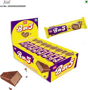 HUGS Bar 5 Caramel & Nougat Chocolate (30 pcs) Bars
