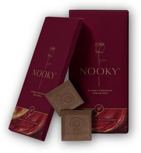 Instaeats Nooky Tempting Delights for Uplifting Mood Luxury Dark Chocolate Bars
