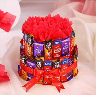 Cadbury Dairy Milk & 5 Star Chocolates & Kit Kat Gift Pack Bars
