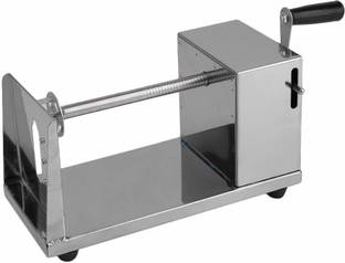 Star mart by NA Potato Steel Twister Curly Spiral French Fry Tornado Potato Slicer Machine Potato Grater & Slicer