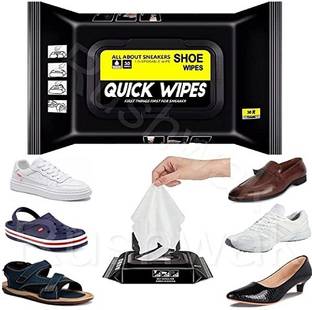MINASON MALL Sneaker Wipes Shoe Instant Cleaner for Quick Remove Dirt Stain Cleaning Kit Dry Cotton Cleaning Cloth