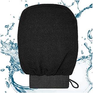RISHIKA ENTERPRISES Exfoliating Bath Glove For Body Tan Removal & Dead Skin 0001