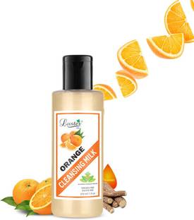 Luster Orange Cleansing Milk For Face, Ultra Clean & Refreshing, Makeup Remover Face Wash