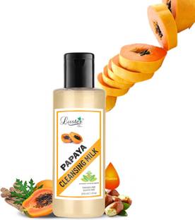 Luster Papaya Cleansing Milk For Face, Smooth Soft & Clean Skin, Makeup Remover Face Wash