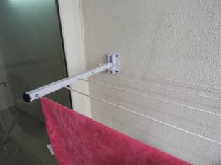 DRYILLA Steel Wall Cloth Dryer Stand 5-LINE-E63