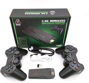 Aoko GameStick 2.4G Wireless Controller 4K HD Console Built-in 10k+ Retro Games Anniversary Edition