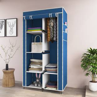 GTC 4+2 Shelves Portable 7800-1 PP Collapsible Wardrobe