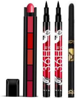 Hot Beauty Red Edition Fab 5 In 1 Matte Finish