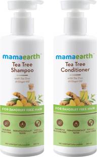 Mamaearth "Tea Tree Anti Dandruff Hair Kit Tea Tree Shampoo, 250ml and Tea Tree Conditioner,