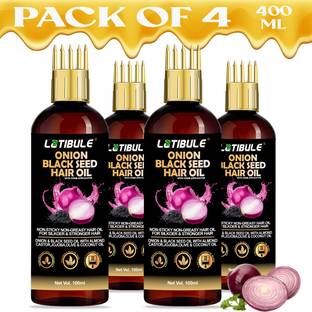 Latibule Black Seed Onion Hair Oil For Long hair and Sine hair With Combo Applicator Hair Oil
