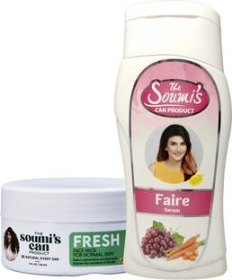The Soumi's Can Product FRESH 150GM & FAIRE SERUM 100ML