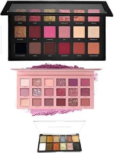 House Of Huda Most Popular Eyeshadow Palette (Rosegold + Nude Edition) with Glitter