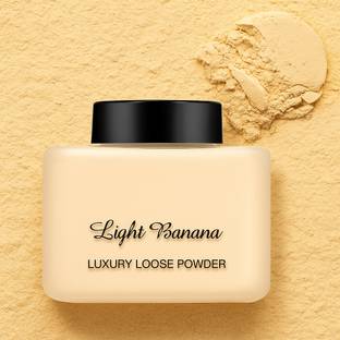 SHEFFO Loose Powder Banana Powder Soft  Compact